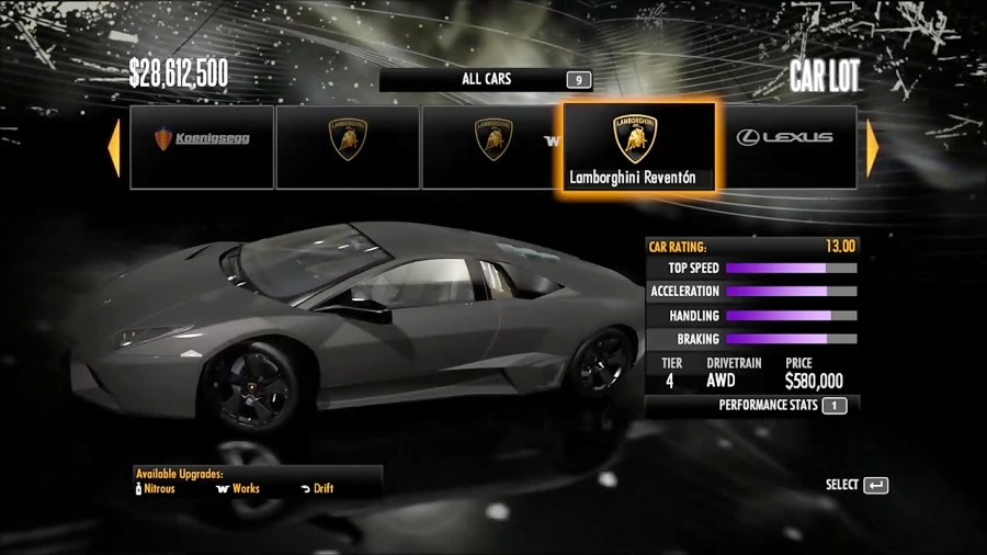 NFS Shift - Lamborghini Reventón