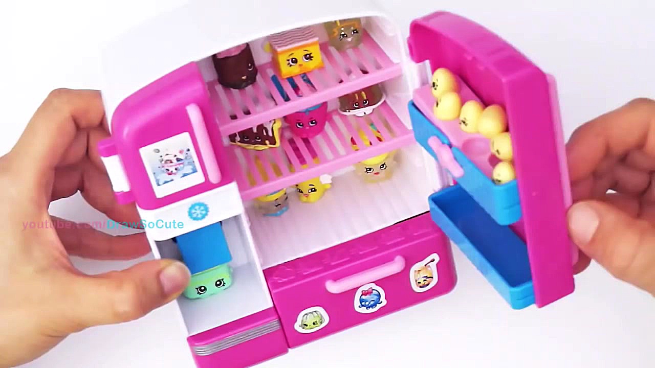 How to Draw Shopkins Candy Apple and Wild Carrot step by step Cute زمان826ثانیه
