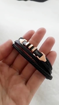 دستبند بسیار شیک مردانه |مناسب...