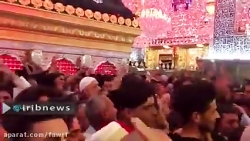 حرم امیر المؤمنین در شب شهادت...