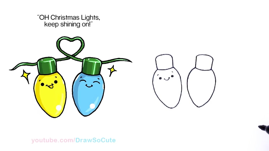 Christmas Drawings Draw So Cute Easy - Museonart