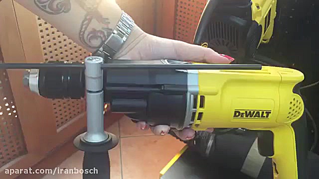 معرفی دریل ضربه ای دیوالت 770 وات مدل D21805 - ایران بوش زمان51ثانیه