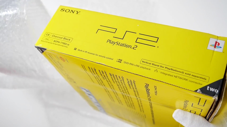 آنباکسینگ کنسول PlayStation 2 Slim