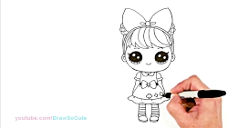 How to Draw Curious QT | LOL S...