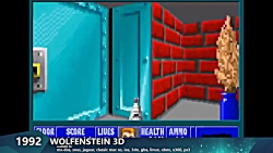 سیر تکاملی بازی Wolfenstein  از 1981 تا به 2019 - ویجی دی ال