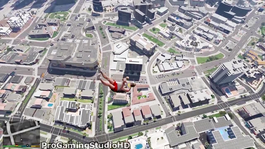 GTA 5 CRAZY Jumps Falls Compil...