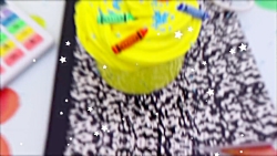 خمیر اسلایم _MAKING SLIME Inspired By SCHOOL! How To Make SLIME!