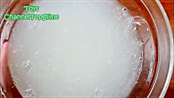 خمیر اسلایم _Salt Slime No Glue No Borax, 3 Ways Salt Slime with