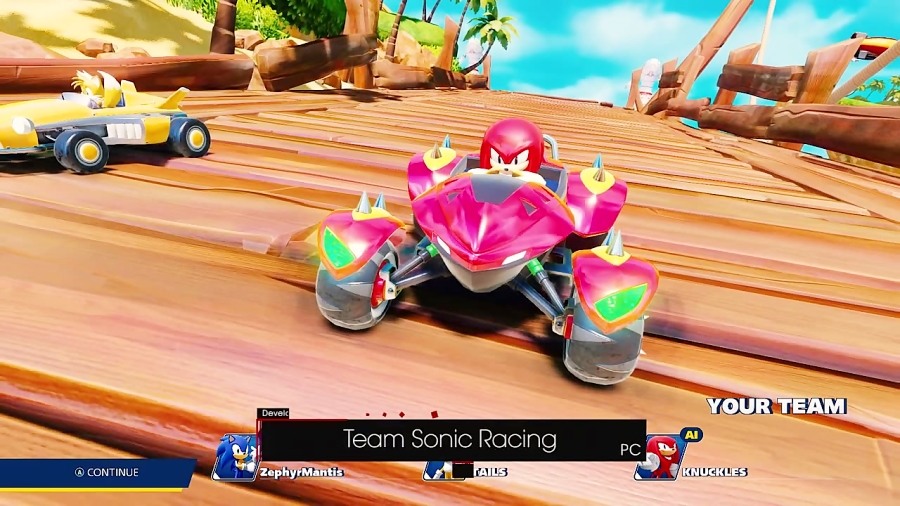 گیم پلی بازی سونیک Team Sonic Racing PC HD