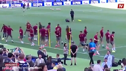 آخرین تمرینات بازیکنان لیورپول...