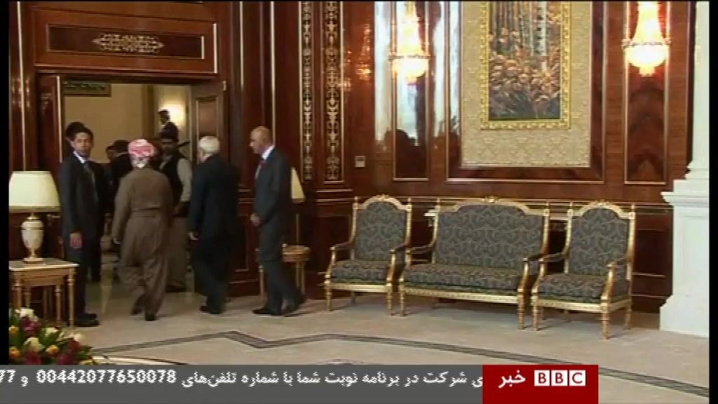استرس خبرنگار بی بی سی در مصاحبه با محمدجواد ظریف زمان74ثانیه