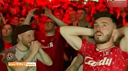 جشن هواداران لیورپول بعد از سو...