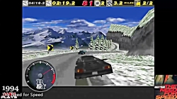 تکامل بازی کامپیوتری need for Speed 1994_2017