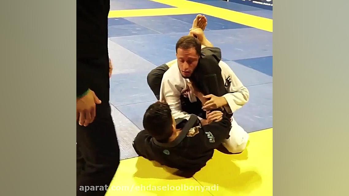 اجرای تکنیک Tee Pee در جوجیتسو برزیلی در مسابقات IBJJF Worlds 2019 برد پیت