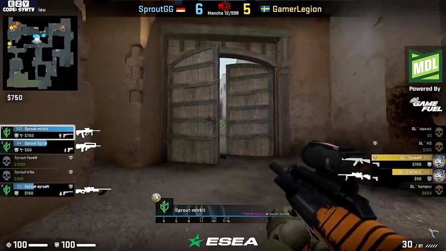 S1MPLE SHOWS NEW AWP BAIT TRICK! SCREAM CARRY HIS TEAM! CS:GO Twitch Clips