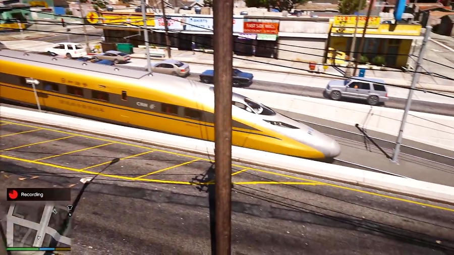 GTA 5 Train Simulator Mod - CRH380A (Train Simulator 2017)