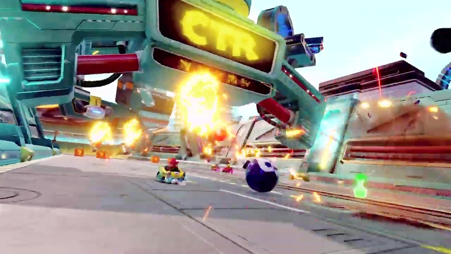 تریلر زمان انتشار بازی Crash Team Racing Nitro - Fueled