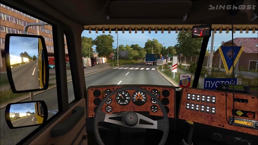 International 9800 | Driving (ETS2) Euro Truck Simulator 2