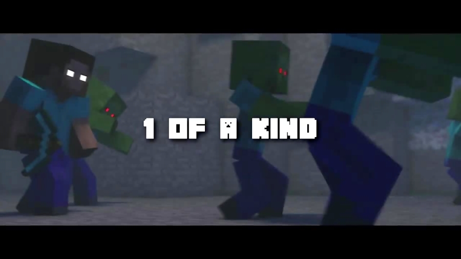"1 of a Kind" - Minecraft Music Video ♪