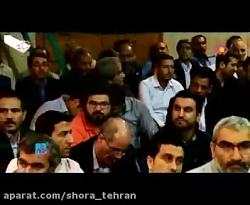 مراسم تجدید میثاق اعضای شورای شهر تهران با آرمان های معمار کبیر انقلاب