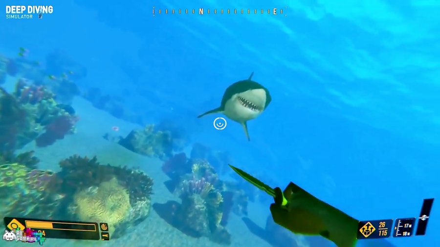 تریلر بازی Deep Diving Simulator برای PC | آل گیم