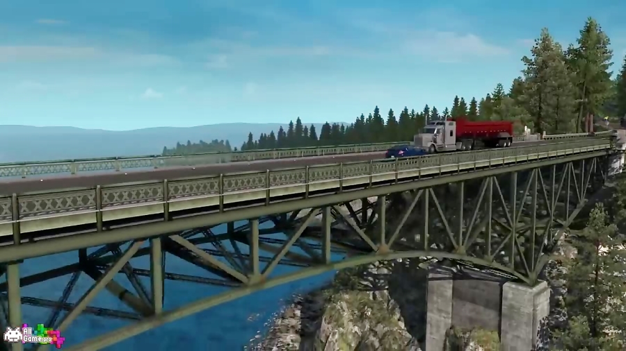 تریلر بازی American Truck Simulator: Washington برای PC | آل گیم