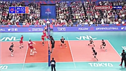 خلاصه والیبال ایران 3  0 ژاپن...