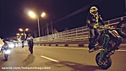 موتور سواری با موتور های سنگین...