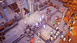 گیم پلی بازی Minecraft Dungeons در E3 2019