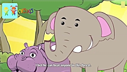 قصه خرگوش و لاکپشت به زبان فار...