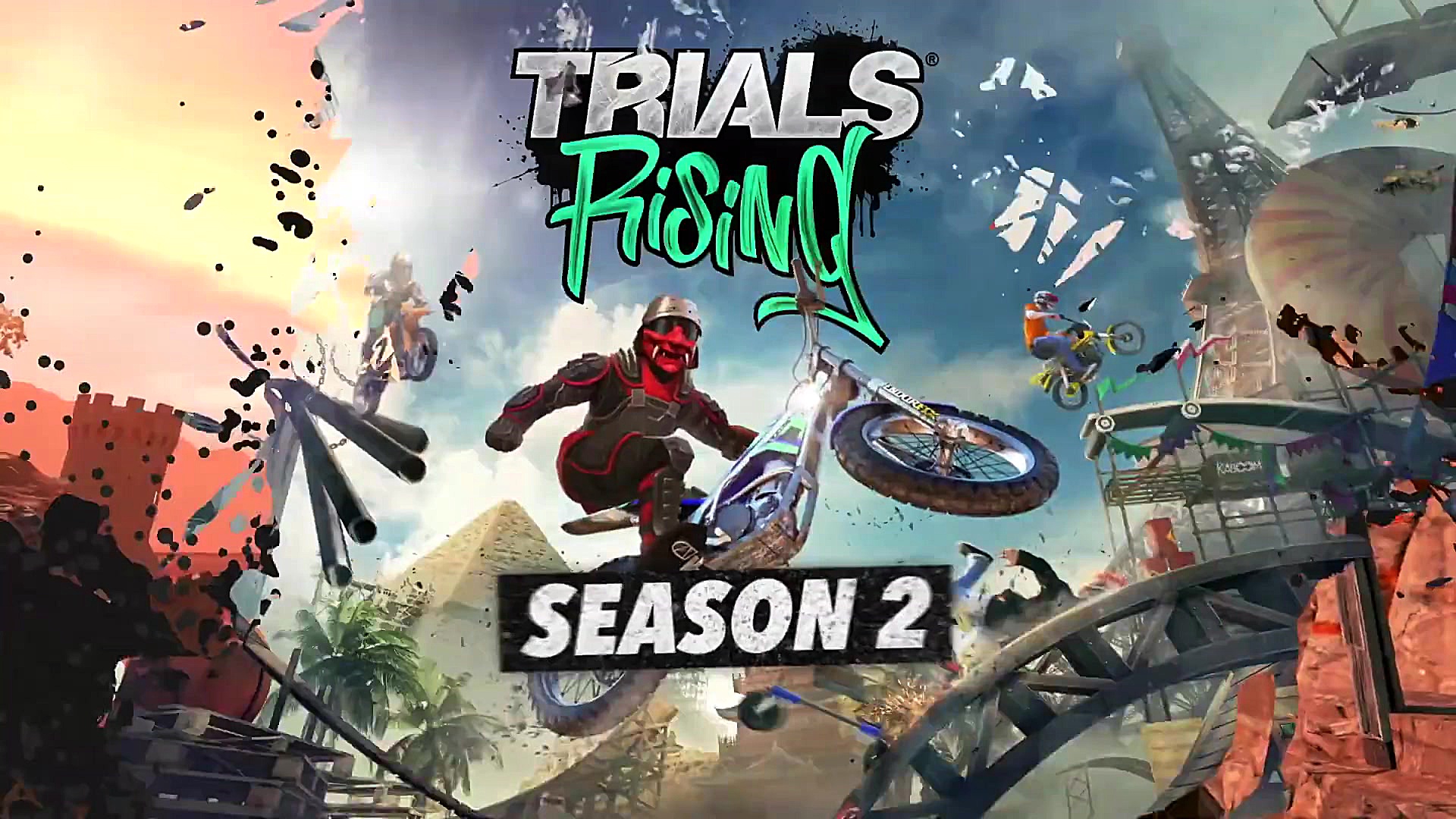 E3 2019 | فصل دوم Trials Rising با نام Medieval Motor Mayhem معرفی شد زمان43ثانیه