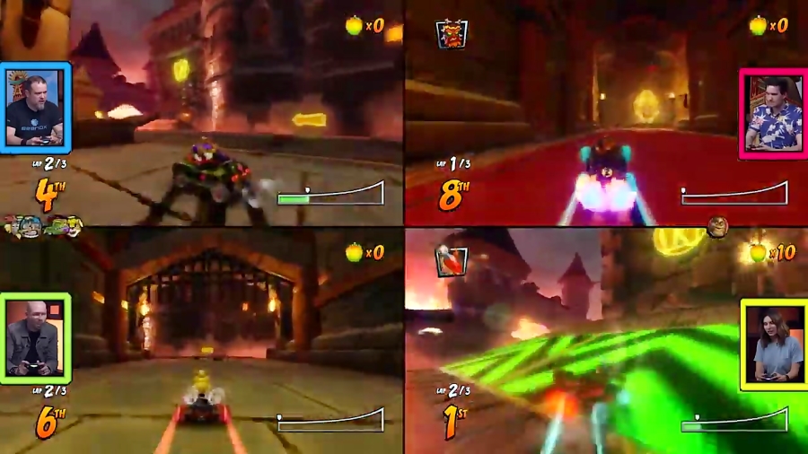 E3 2019 گیم پلی بازی Crash Team Racing Nitro - Fueled