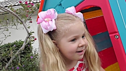 روما و دیانا با غذاهای اسباب ب...