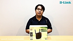 آنباکس مودم روتر بی سیم LTE دی...