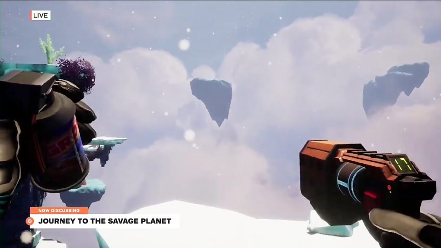 گیم پلی بازی Journey to the Savage Planet در E3 2019