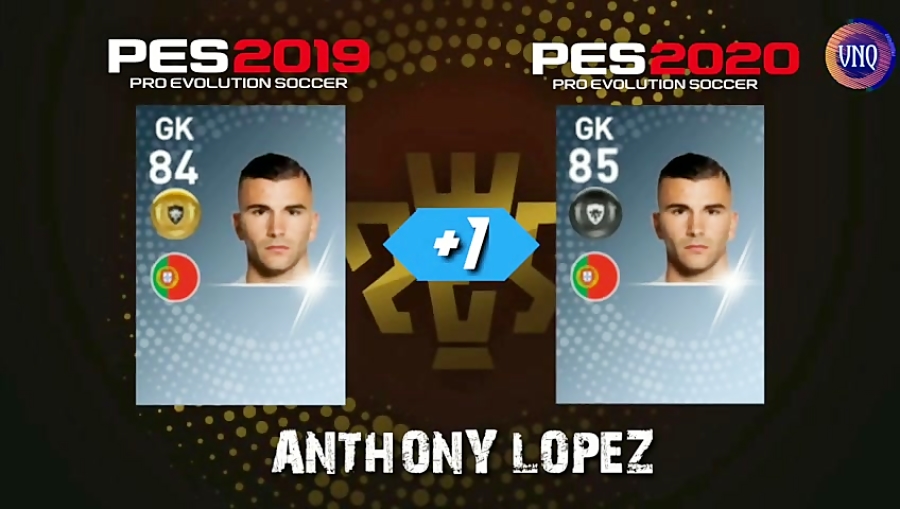 PES 2020 gold to black ball upgrades /players/upgraded players