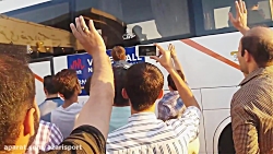 همراه تیم ملی والیبال ایران در...