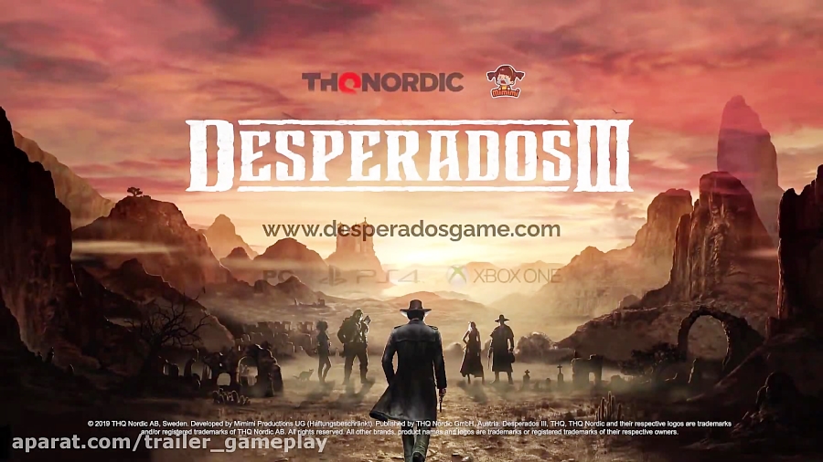 تریلر بازی دسپرادوس 3 Desperados III