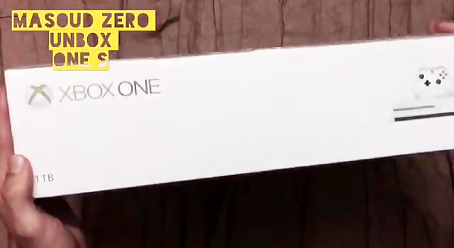 Unboxing Xbox One S انباکسینگ کنسول اکس باکس وان اس
