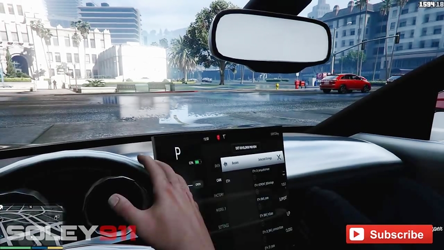 Tesla Model 3 2018 tuning  GTA...