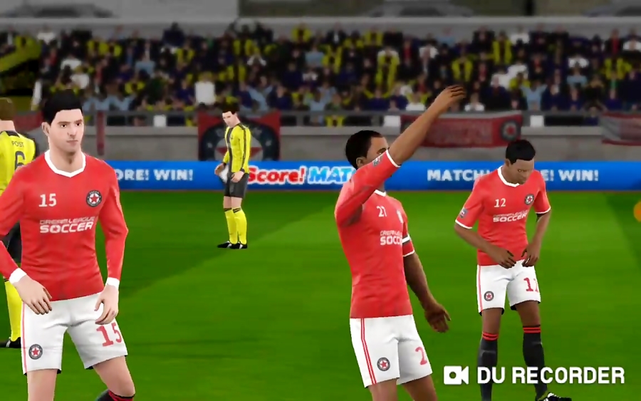 یک گیم پلی دیگر از بازی dream league soccer