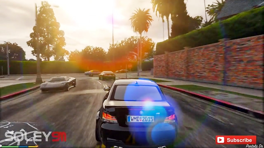 GTA 6 Graphics ?! ☢ GTA V Crystal Reality ☢ BMW 1M Coupe driving !!!