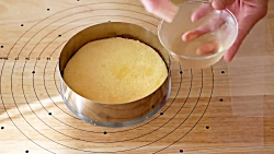 کیک موس شکلات سفید