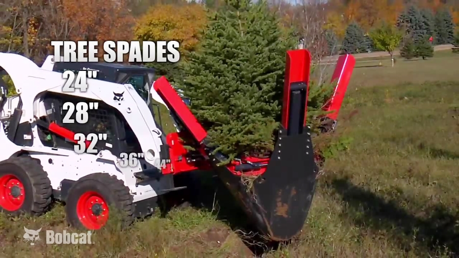 Bobcat Tree Spade Attachment