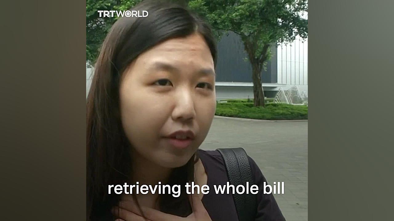 Protestors return to the streets in Hong Kong زمان81ثانیه