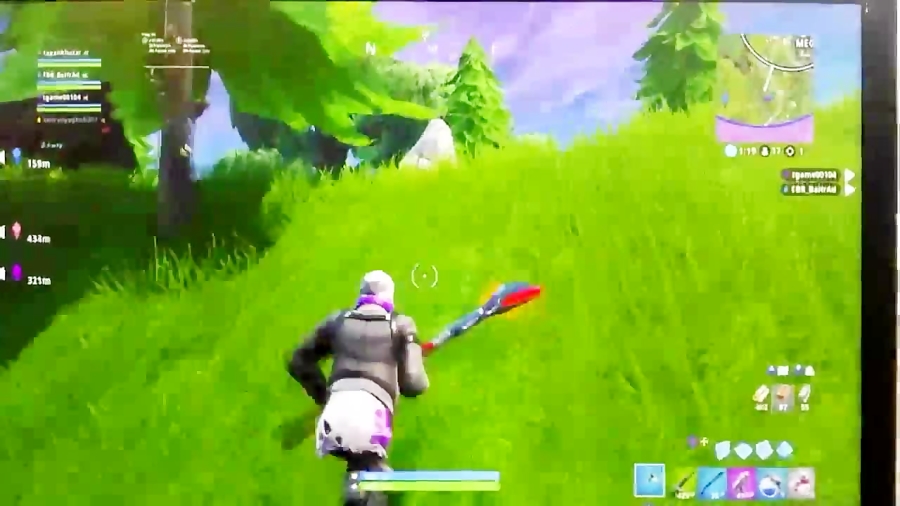 پیک اکس کردن در fortnite