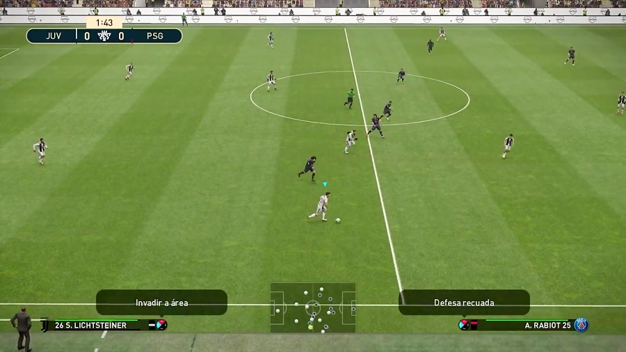 PES 2019 - Juventus vs Paris Saint Germain | Gameplay HD PS4 PRO