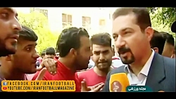 صحبت های هواداران پرسپولیس در تجمع اعتراضی مقابل باشگاه