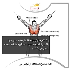 طرز صحیح استفاده از کراس اور